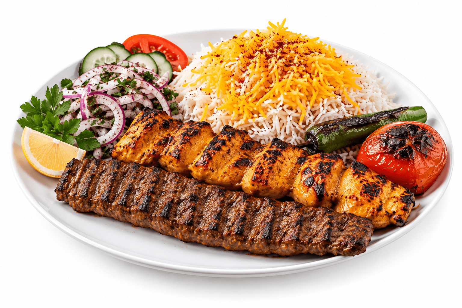 Mixed Afghan Kebab Platter